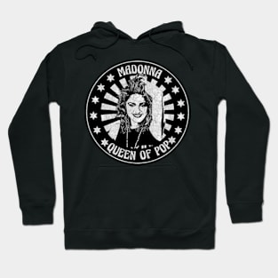 Vintage Madonna Queen Of Pop Hoodie